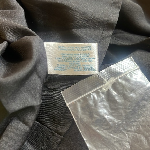 L AMOUR Sleeveless Handkerchief Hem Tie Back Dress by Nanette Lenore NWOT Small - Picture 11 of 12